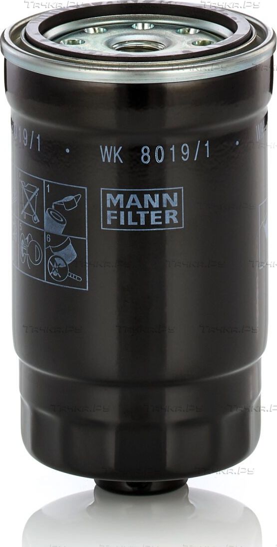 Топливный фильтр Mann-Filter для Kia Rio III 2011-2017. Артикул WK 8019/1