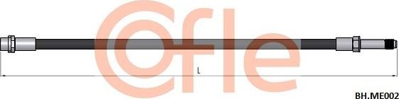 Тормозной шланг Cofle. Артикул 92.BH.ME002