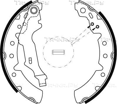 Тормозные колодки TRW задние для Toyota Corolla E110 1997-2002. Артикул GS8603