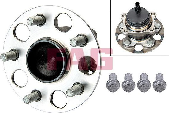 Ступица колеса с интегрированным подшипником (в сборе) Fag. Артикул 713 6217 50