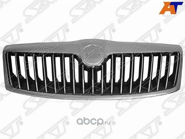 Решетка SKODA OCTAVIA III 08-13 хромчерн (SAT). Артикул STSD26093A0