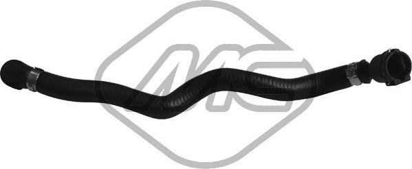 Патрубок радиатора (системы охлаждения) Metalcaucho. Артикул 97880