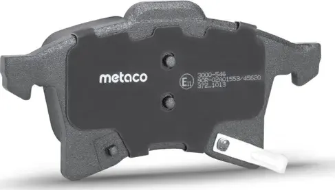 Колодки тормозные передние к-кт (Metaco) Metaco. Артикул 3000546