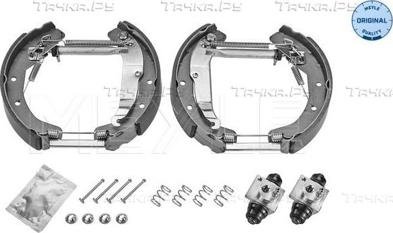 Тормозные колодки Meyle Original Kit задние для Opel Astra F 1991-1999. Артикул 614 533 0012