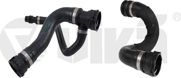 Патрубок радиатора (системы охлаждения) Vika (резина). Артикул 11045801