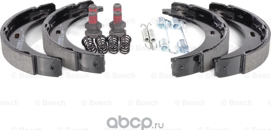 Колодки тормозные стояночного тормоза MB W201/168/245/202/208/124/210/129 (Bosch). Артикул 986487543