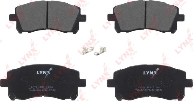 Тормозные колодки LYNXauto. Артикул BD-7104