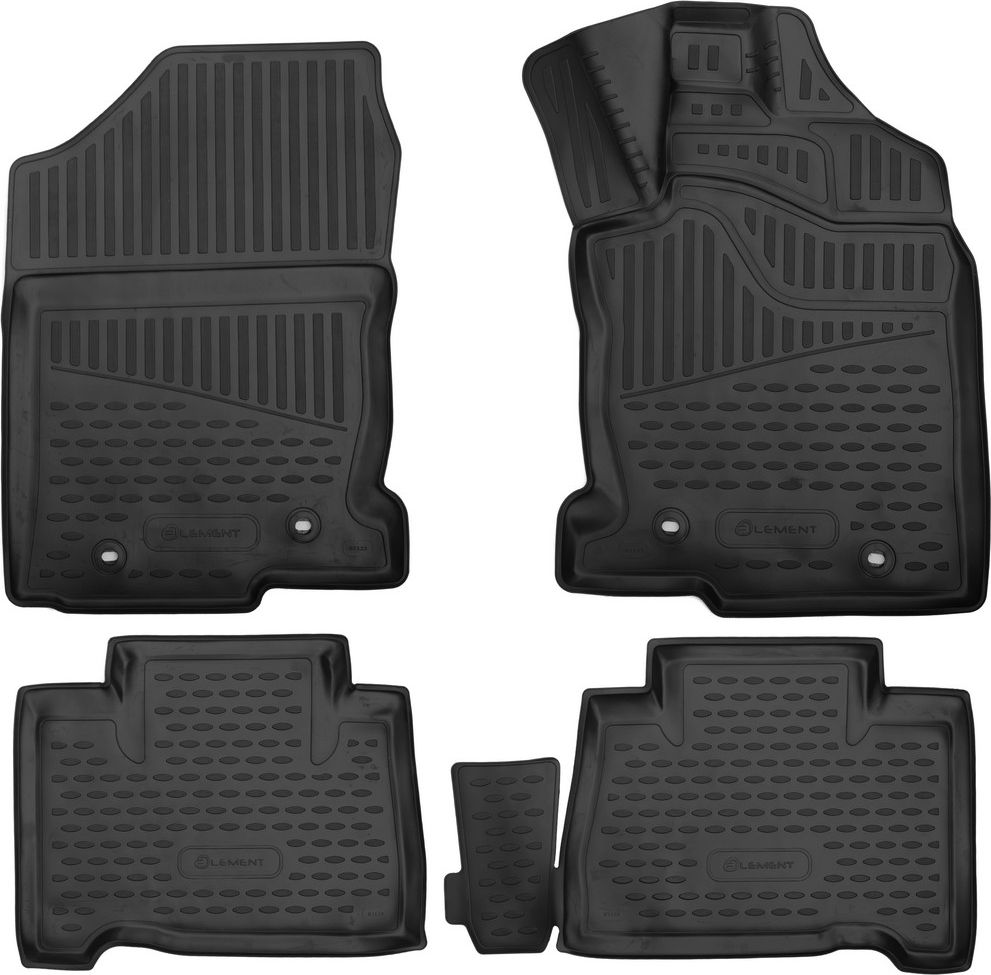 Коврики 3D Element для салона Lexus NX 2014-2017 Правый руль. Артикул ELEMENT3DA0N018210k