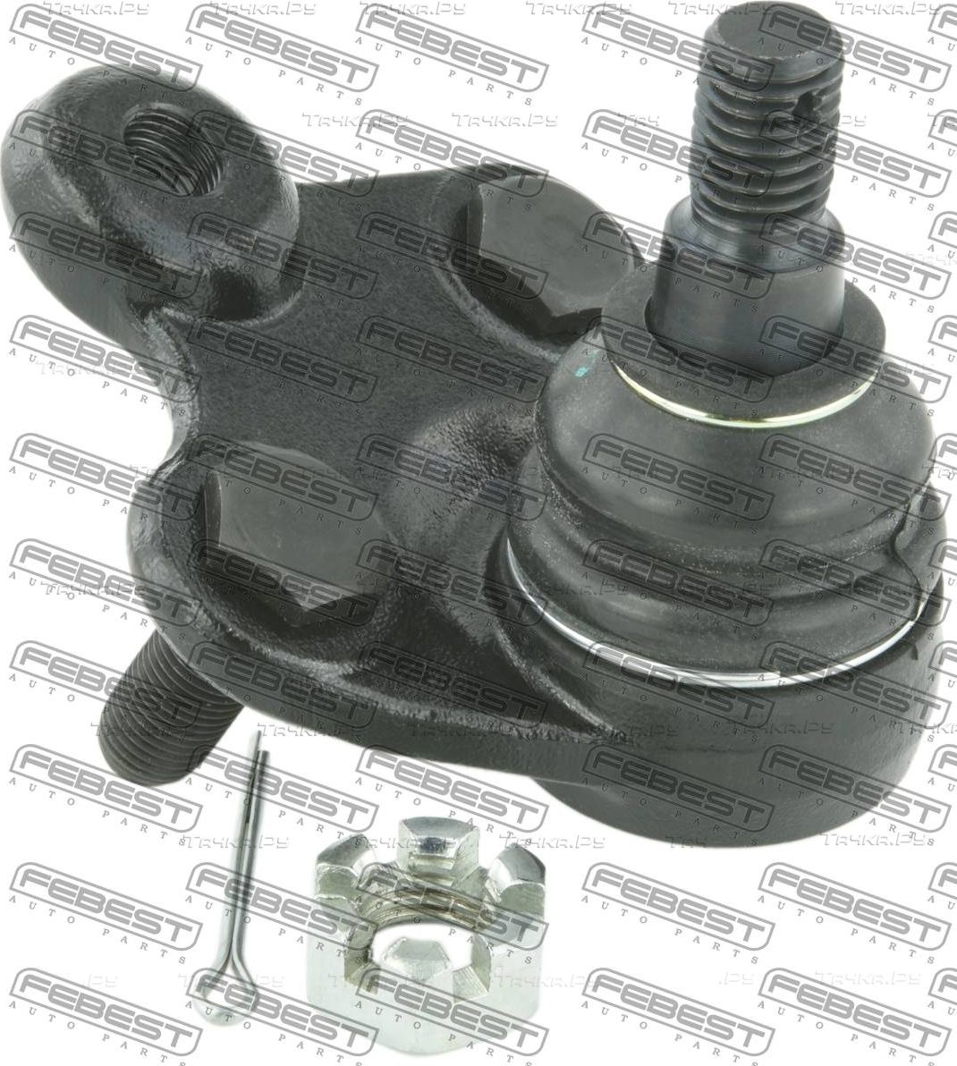 Шаровая опора Febest правая/левая нижняя для Honda CR-V III 2007-2012. Артикул 0320-RERH