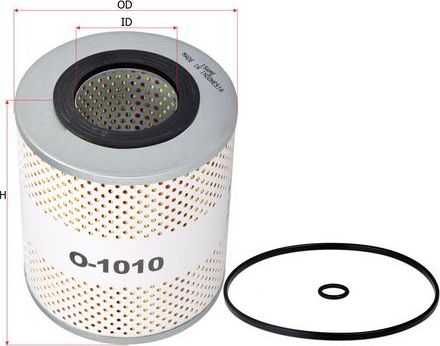 Масляный фильтр Sakura. Артикул O-1010