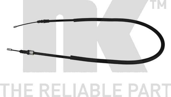 Трос ручника (тросик ручного тормоза) NK. Артикул 903966