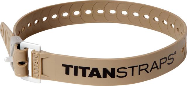 Ремень крепёжный TitanStraps Industrial L = 64 см (Dmax = 18 см, Dmin = 5,5 см) Кемал. Артикул TSI-0125-TAN