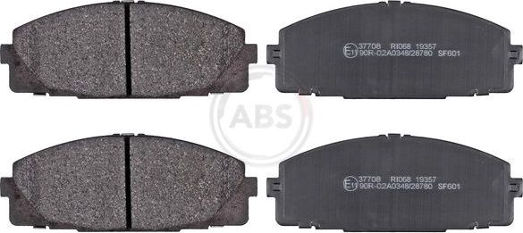 Тормозные колодки ABS. Артикул 37708