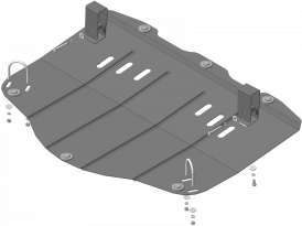 Защита Мотодор для картера, КПП Citroen С5 II 2010-2012. Артикул 00414
