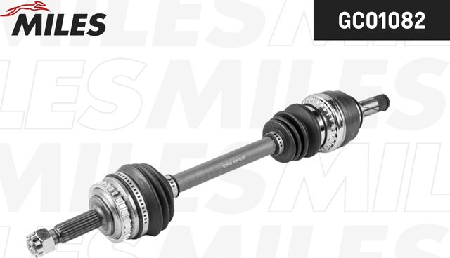 Полуось (привод в сборе, приводной вал) Miles левая для Opel Astra F 1991-2005. Артикул GC01082