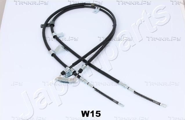 Трос ручника (тросик ручного тормоза) Japanparts. Артикул BC-W15