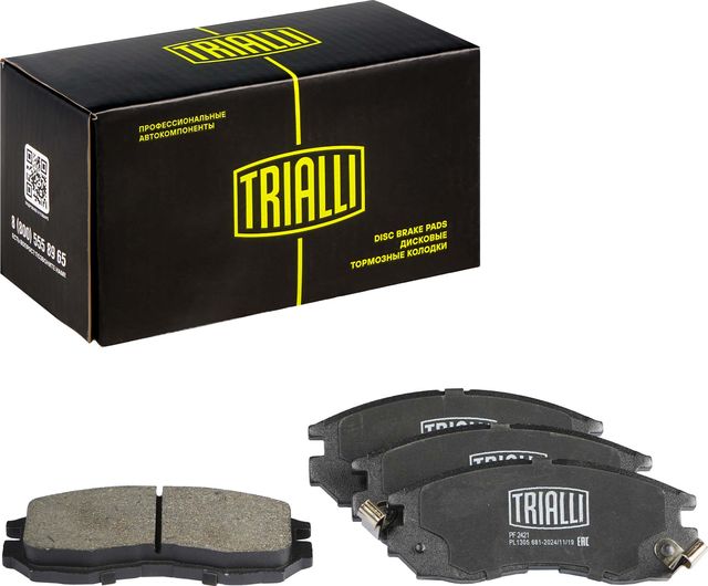 Тормозные колодки Trialli (Low-Metallic). Артикул PF 2421