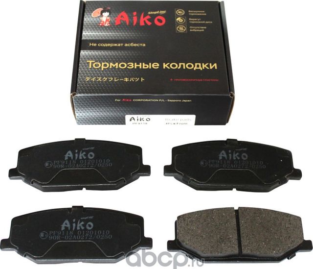 Колодки SUZUKI Jimny (1998-2005) передние (Aiko). Артикул PF9118