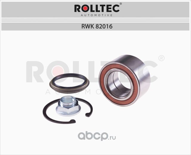 Подшипник ступицы (Rolltec). Артикул RWK82016