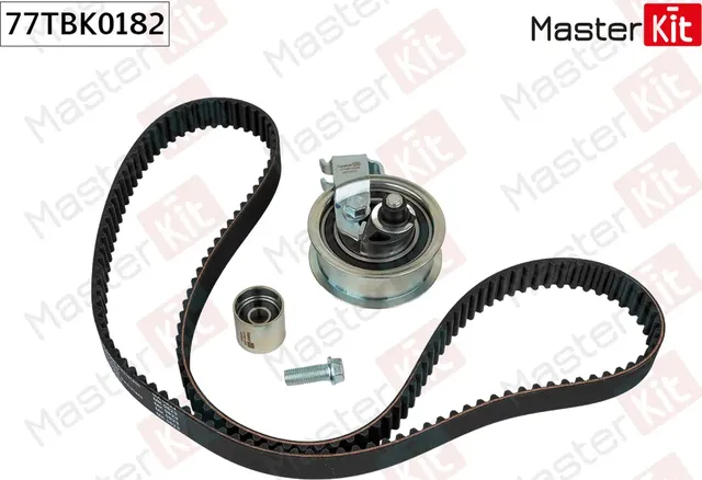 77TBK0182 Комплект ремня ГРМ VW BORA (1J2) 1998 - 2013 (Master KIT). Артикул 77tbk0182