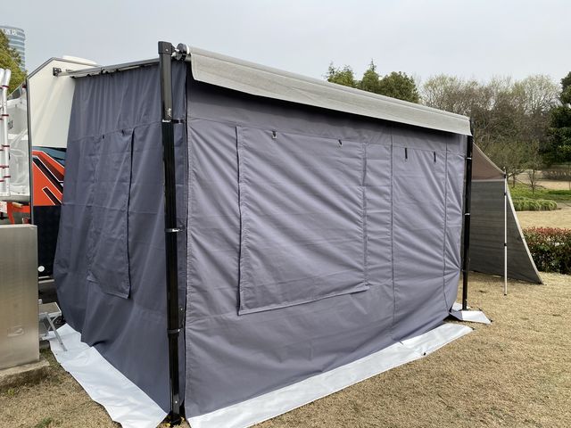 Стенки РИФ к автомобильной маркизе серии RIF5533 3,0х2,5 м. Артикул RIFAN5533-3025W