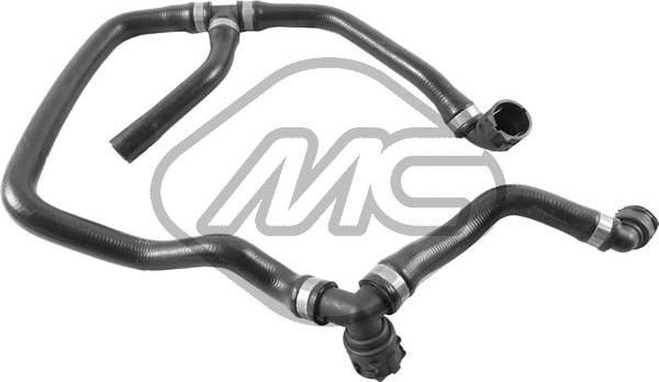 Патрубок радиатора (системы охлаждения) Metalcaucho. Артикул 99372