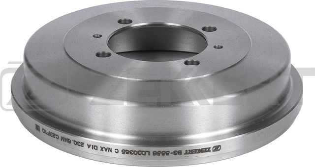 Тормозной барабан Zekkert задний для Mitsubishi Galant III 1977-1980. Артикул BS-5558