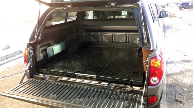 Платформа грузовая выкатная АВС-Дизайн для Mitsubishi L200 (двойная кабина, удлинённый кузов) 2015-2025. Артикул CSMCCL200.02