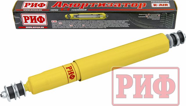 Амортизатор РИФ (R-AIR) усиленный масляный передниий (R-AIR) для Toyota Land Cruiser 80 1989-1997, лифт 150 мм. Артикул SA210SL