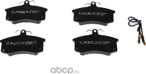 колодки диск. перед.!+датчик Lada 2108-2115 Samara Kalina Priora Granta Datsun 1 (Carex). Артикул 160016RX