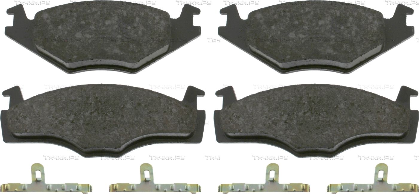 Тормозные колодки Febi Bilstein передние для Volkswagen Passat B1 1973-1980. Артикул 16005