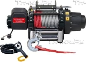 Лебёдка электрическая COMEUP Walrus 22000lbs 9980 кг 24В (влагозащищенная, стальной трос). Артикул 282210
