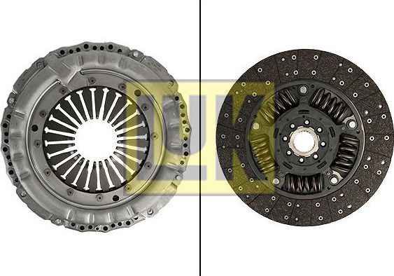 Сцепление (комплект) LuK RepSet. Артикул 643 3424 09