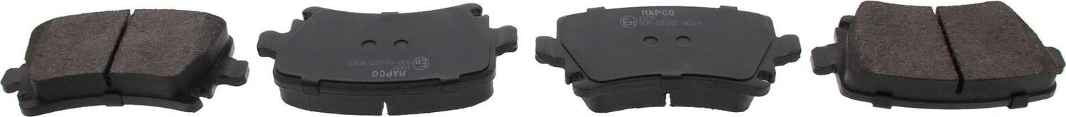 Тормозные колодки MAPCO задние для Volkswagen Golf VII 2011-2016. Артикул 6696