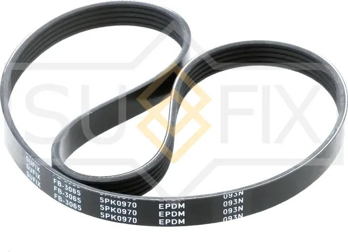 Ремень поликлиновый 5PK0970 (Sufix). Артикул FB3065