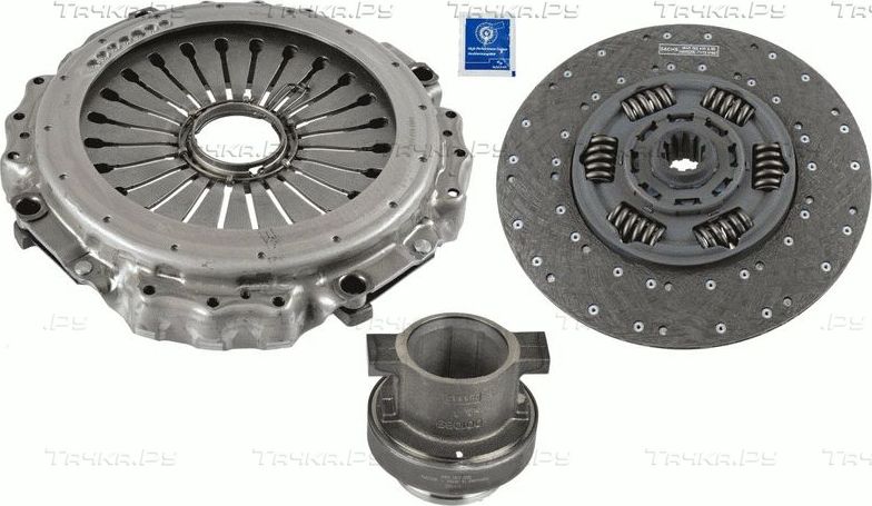 Сцепление (комплект) SACHS для Renault Magnum 2009-2013. Артикул 3400 700 438