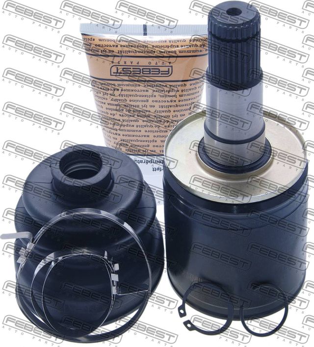 Шрус внутренний (граната) Febest передний левый для Mitsubishi Pajero III 2000-2006. Артикул 0411-KB4LH