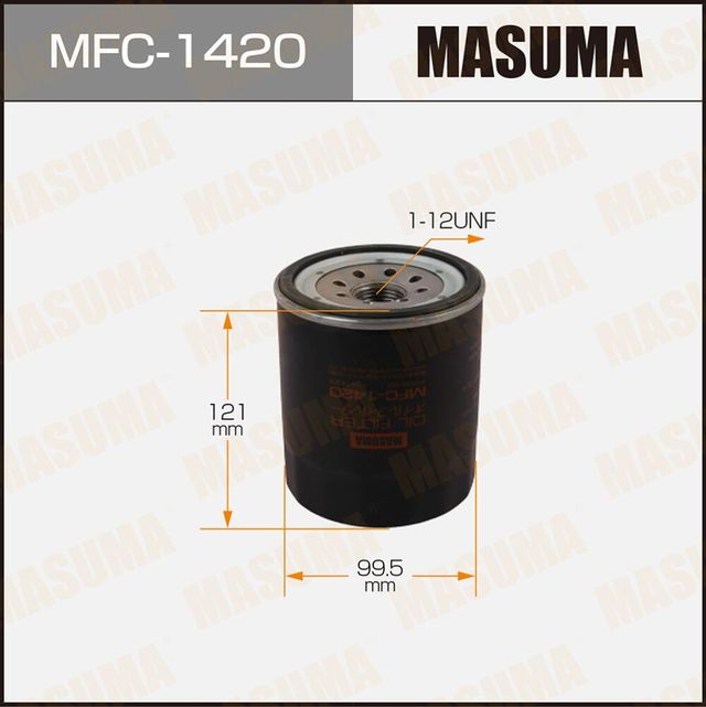 Масляный фильтр Masuma. Артикул MFC-1420