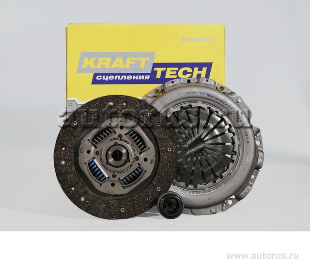 Сцепление (комплект) KraftTech 3P Kit для Peugeot 406 I 1999-2004. Артикул W00228J