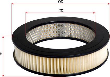 Воздушный фильтр Sakura. Артикул A-1107