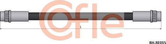 Тормозной шланг Cofle задний для Renault Twingo I 1993-2012. Артикул 92.BH.RE015