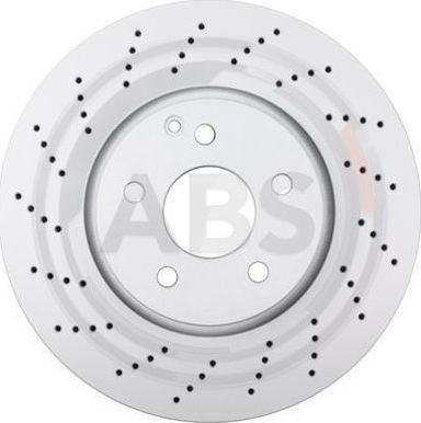Тормозной диск ABS COATED передний для Mercedes-Benz C-Класс III (W204, C204) 2007-2015. Артикул 17759