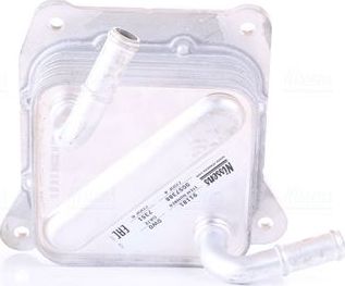 Радиатор масляный (маслоохладитель) для АКПП Nissens (алюминий) для Nissan Micra K13 2010-2016. Артикул 91181