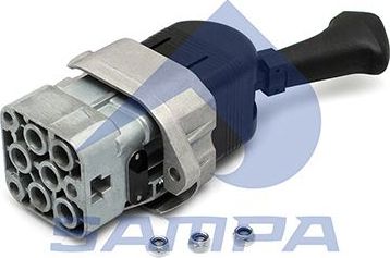 Кран тормозной ручной Sampa для Mercedes-Benz Axor 2002-2004. Артикул 092.135