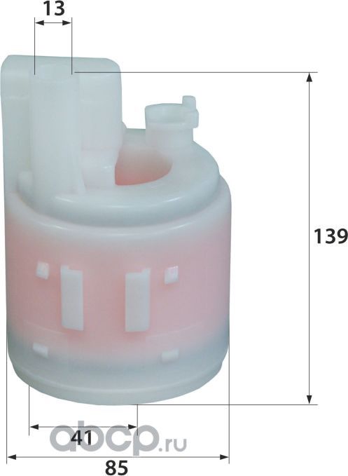 FC-20 16400-4M405 (фильтр топливный) (RB-Exide). Артикул FC20