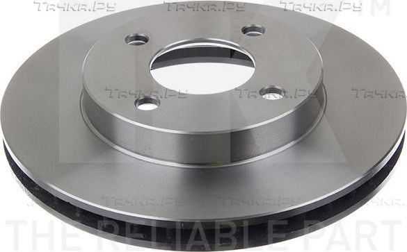 Тормозной диск NK передний для Nissan Micra K12 2003-2010. Артикул 202282