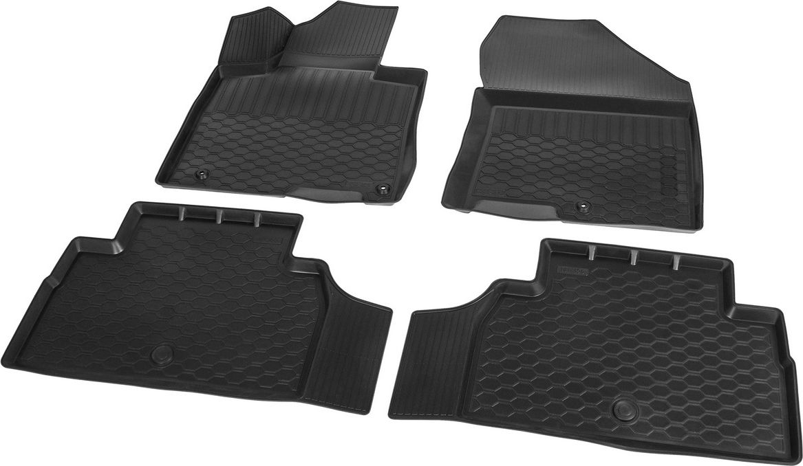 Коврики Rival для салона Hyundai Santa Fe IV (5 мест) 2018-2021. Артикул 12306004