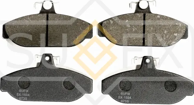 Колодки тормозные передние (Sufix). Артикул SX1594