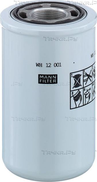 Фильтр гидравлический Mann-Filter. Артикул WH 12 001