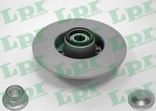 Тормозной диск LPR LPR HUB BRAKE DISC LINE - FULL COATED. Артикул R1005PRCA